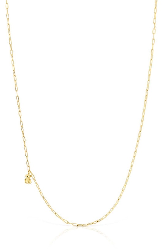 Tous colier din argint placat cu aur placat cu aur aur 1003886100