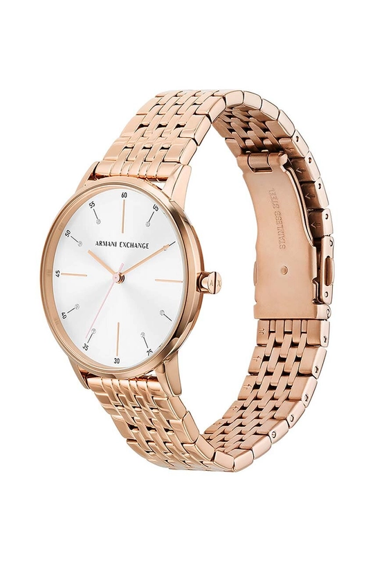 Akcesoria Armani Exchange zegarek i naszyjniki AX7145SET złoty