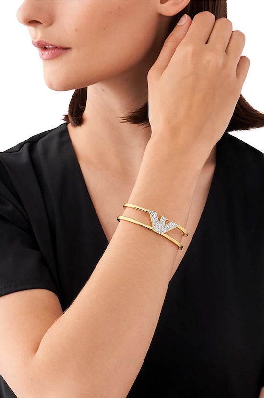 Akcesoria Emporio Armani bransoletka EGS3047710 złoty