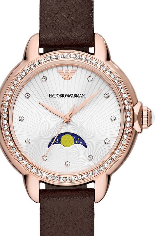 Hodinky Emporio Armani AR11568 hnedá AA00