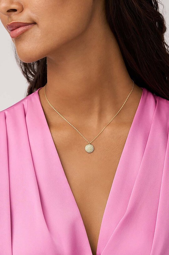 Колие Fossil JF04544710 злато