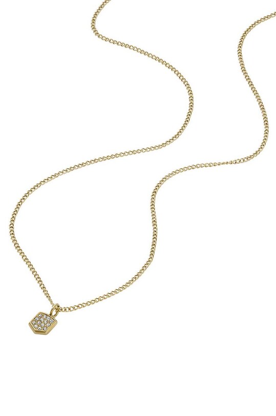 Ланцюжок Fossil JF04530710 золотий AA00