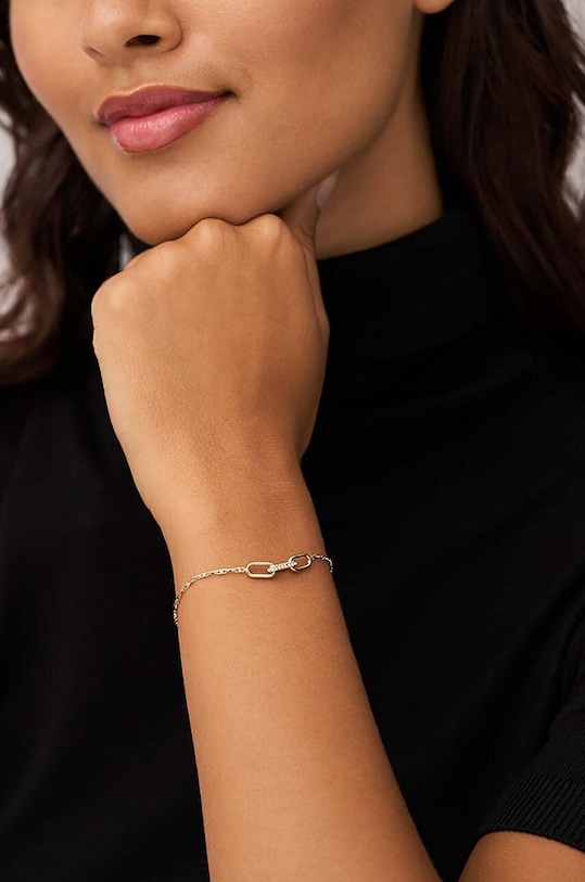 Браслет Fossil JF04525710 золотий