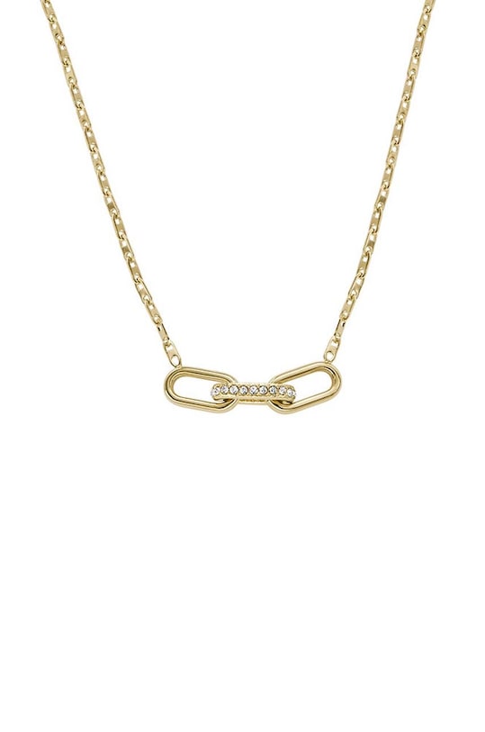 Náhrdelník Fossil zlatá JF04523710