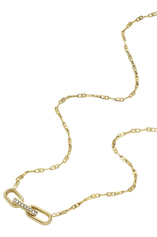 Náhrdelník Fossil JF04523710 zlatá AA00