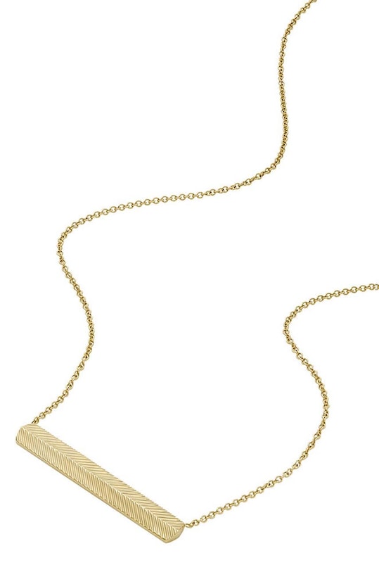 Ланцюжок Fossil JF04533710 золотий AA00