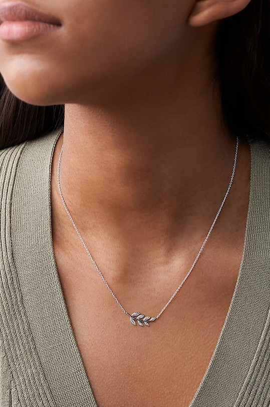 Kiegészítők Fossil nyaklánc JFS00485040 ezüst