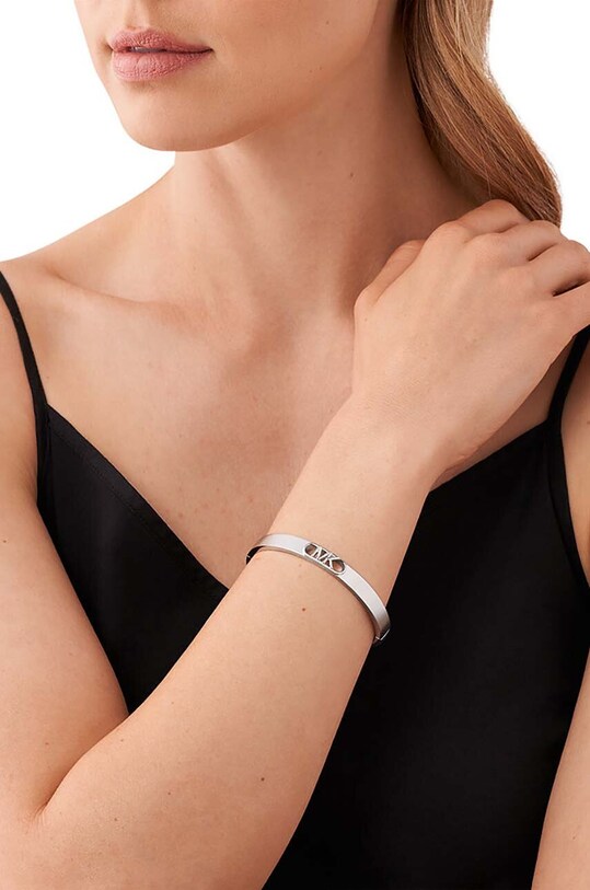 Accesorii Michael Kors bratara MKJ828700040 argintiu