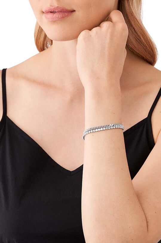 Аксессуары Браслет Michael Kors MKJ8277CZ040 серебрянный