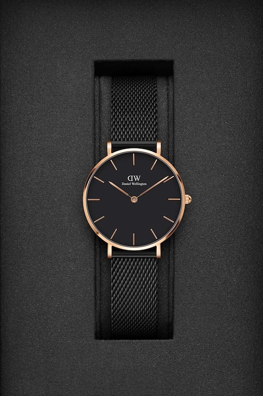Ura Daniel Wellington Petite 32 Ashfield DW00100201 črna AA00