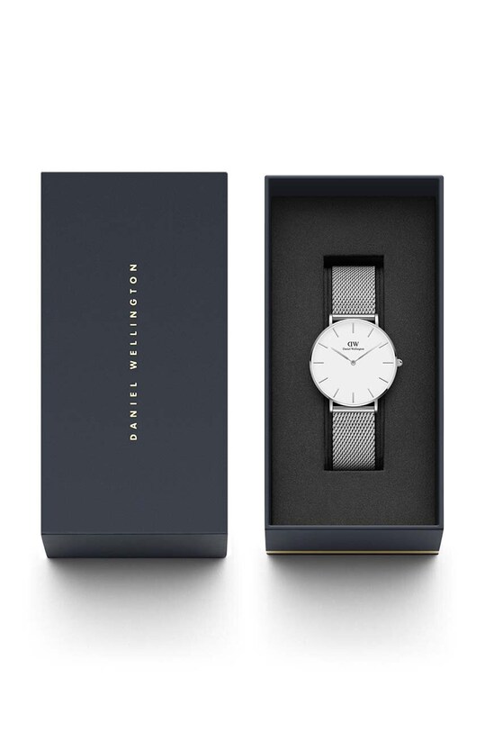 Daniel Wellington zegarek Petite 36 Sterling DW00100306 srebrny AA00