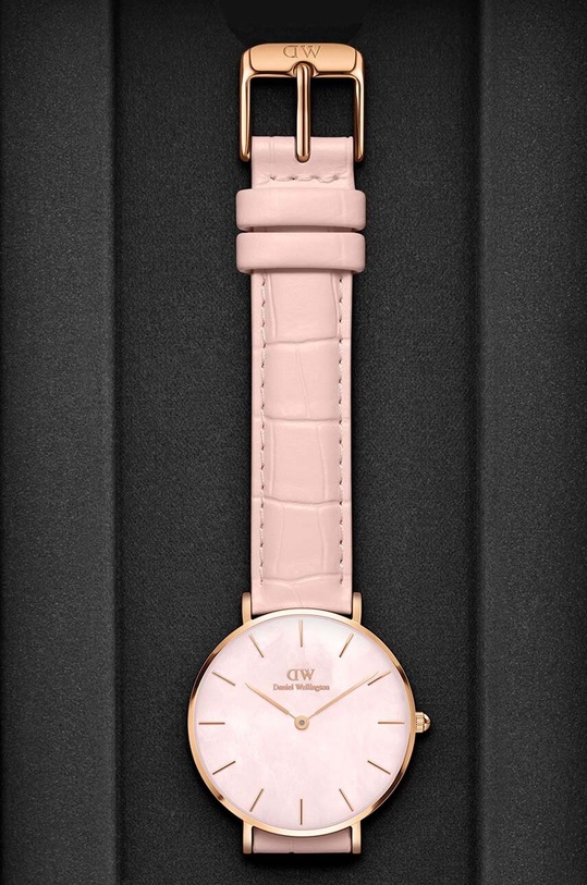 Accesorii Daniel Wellington ceas Petite 32 Rouge DW00100514 roz
