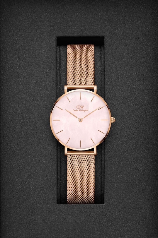 Αξεσουάρ Ρολόι Daniel Wellington Petite 32 Melrose DW00100516 ροζ