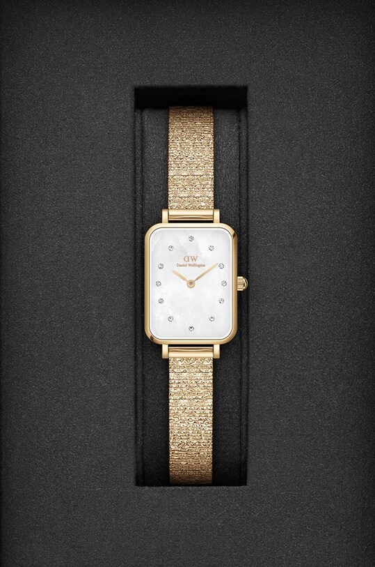 Accesorii Daniel Wellington ceas Quadro 20x26 Lumine DW00100582 aur