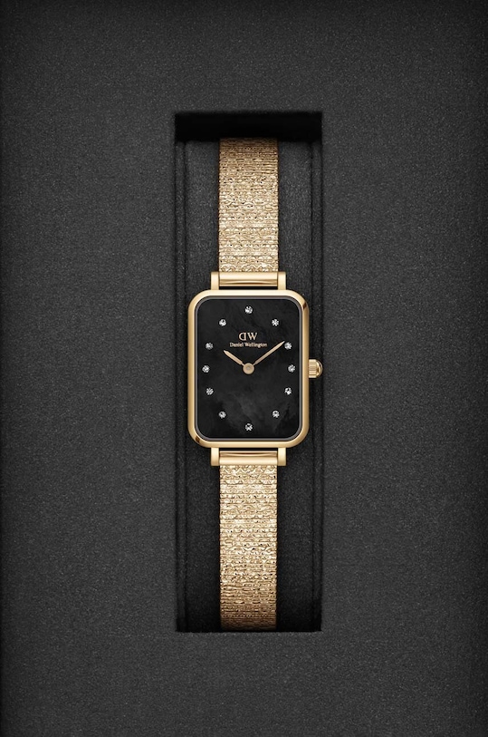 Аксесоари Часовник Daniel Wellington Quadro 20x26 Lumine DW00100583 злато