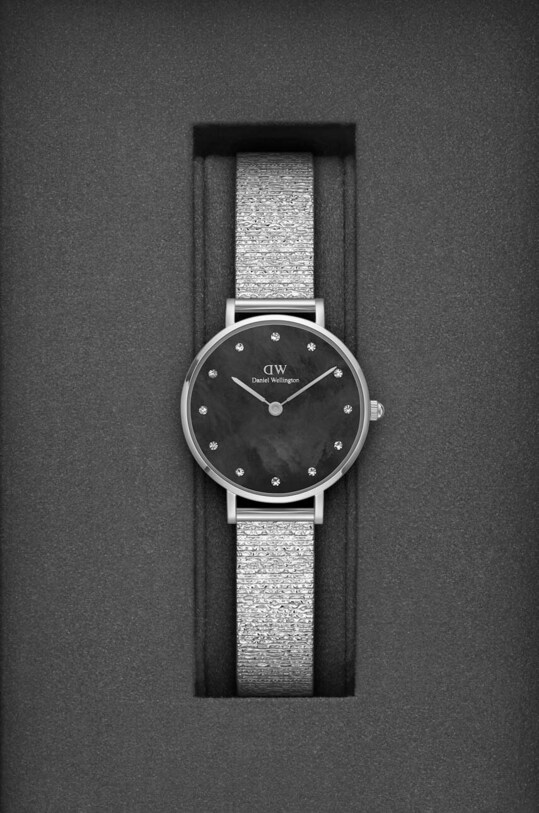 Accesorii Daniel Wellington ceas Petite 28 Lumine S DW00100593 argintiu