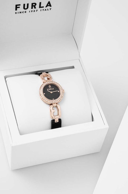 Αξεσουάρ Ρολόι Furla WW00015018L3 μαύρο