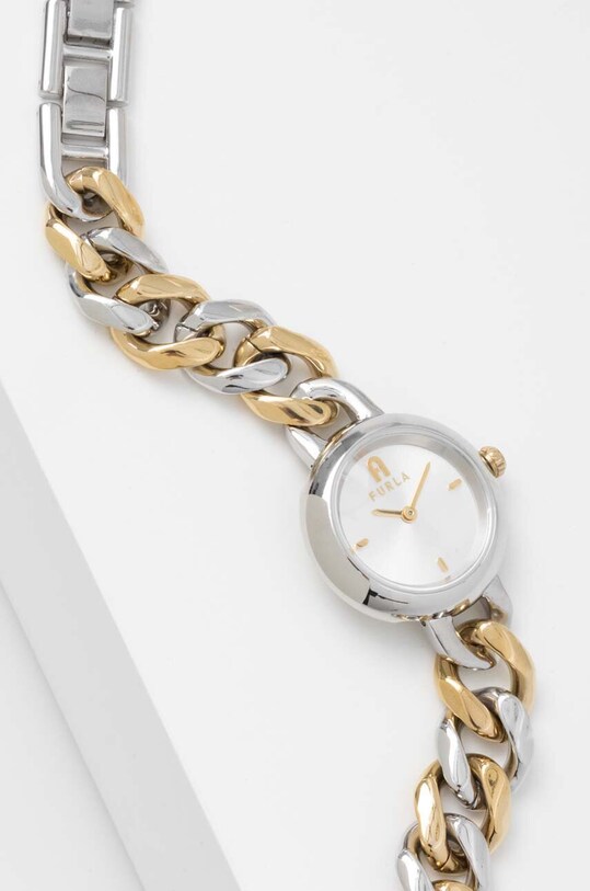 Hodinky Furla WW00019010L4 strieborná WW00019010L4