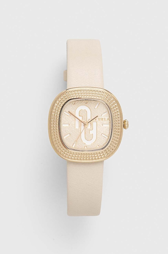 Hodinky Furla béžová WW00048005L2