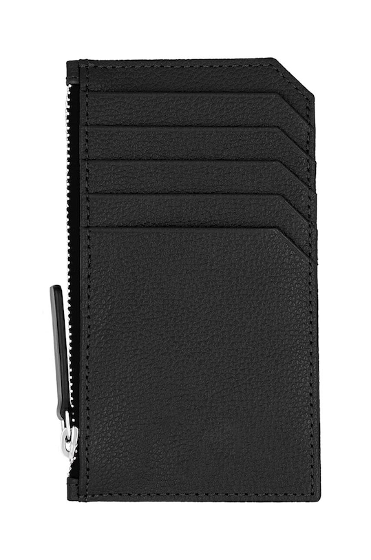 Шкіряний чохол на банківські карти Lilou CARHOL/BLACAL/SR чорний AA00