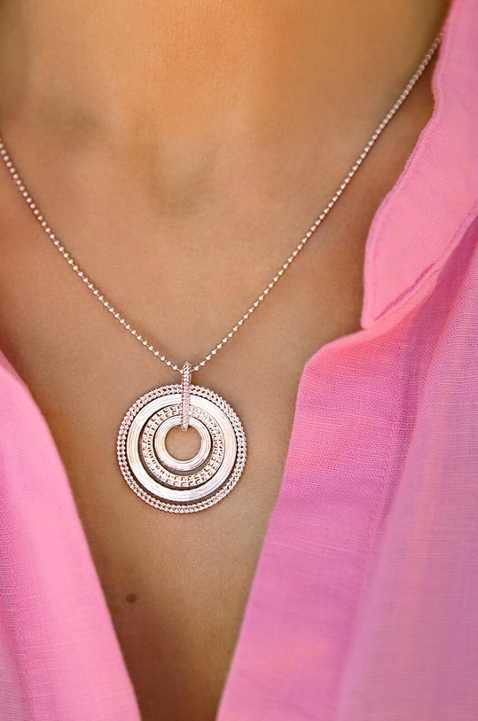 Цепочка Lilou Etno A03/MARKET/ANS/25 серебрянный AA00