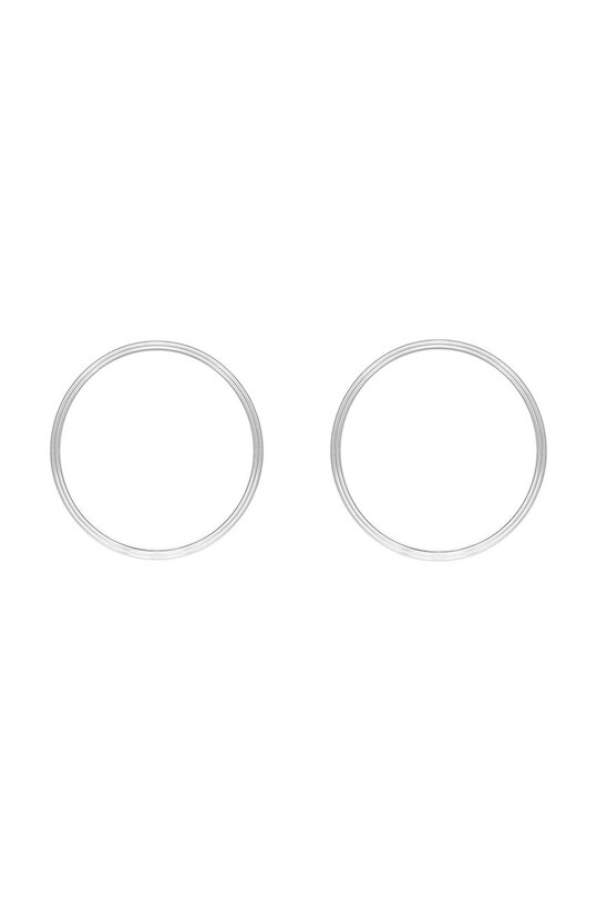 Postriebrené náušnice Lilou Etno strieborná 171/50/KOL/NO2/SR