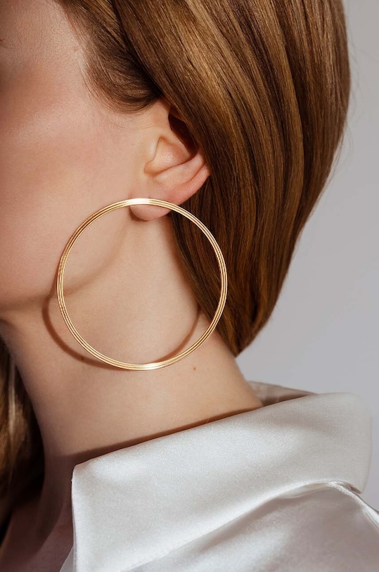 Позлатени обици Lilou Etno 171/70/KOL/NO2/PO злато AA00