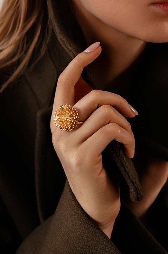 Prstienok Lilou Bloom 201/24/PIE/PO zlatá AA00