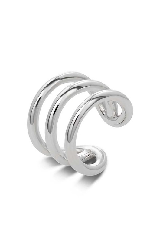 No More cercel din argint argintiu EC13SS