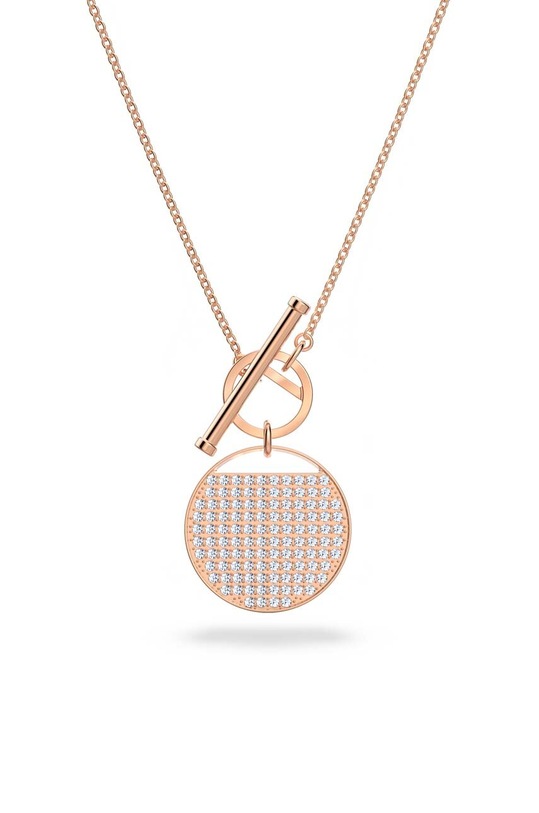 Колие Swarovski GINGER кристли Swarowski сребърен 5576610