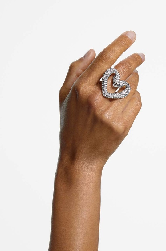 Δαχτυλίδι Swarovski UNA ασημί 5627371
