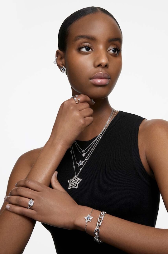 Ogrlica Swarovski ORTYX 5649002 srebrna