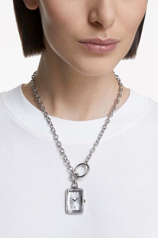 Akcesoria Swarovski zegarek kieszonkowy MILLENIA 5615855 srebrny
