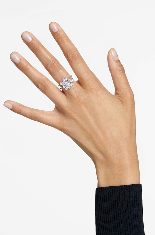 Δαχτυλίδι Swarovski GEMA 5644661 ασημί AA00