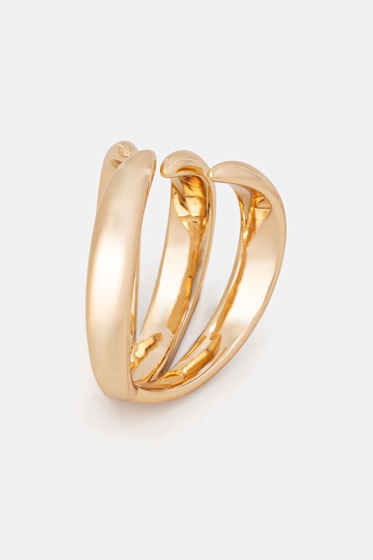 Dodatki Lilou prstan ženski pozlačen 210/PIE/PO zlata