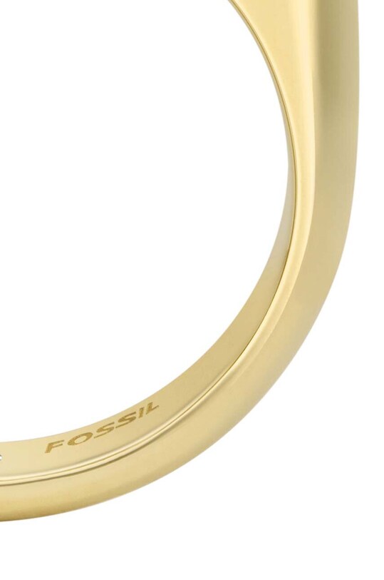 Akcesoria Fossil pierścionek JF04585710 złoty