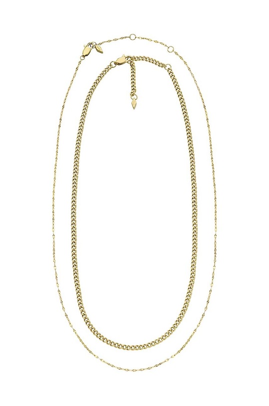 Náhrdelníky Fossil 2-pak Darčekový box zlatá JF04598SET