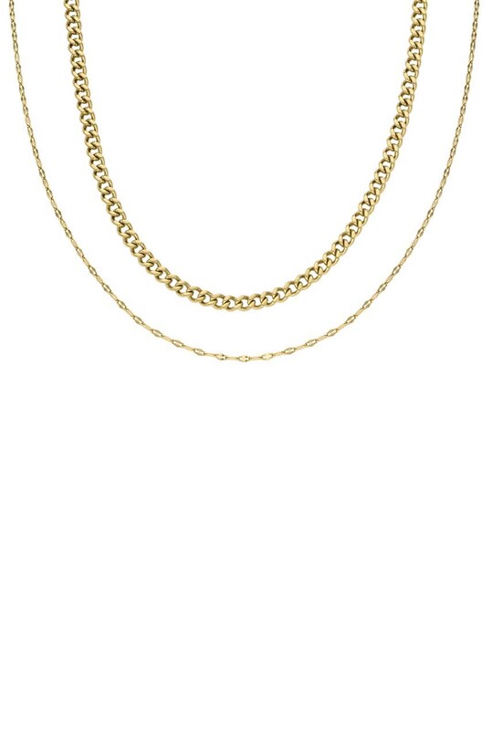 Náhrdelníky Fossil 2-pak JF04598SET zlatá AA00