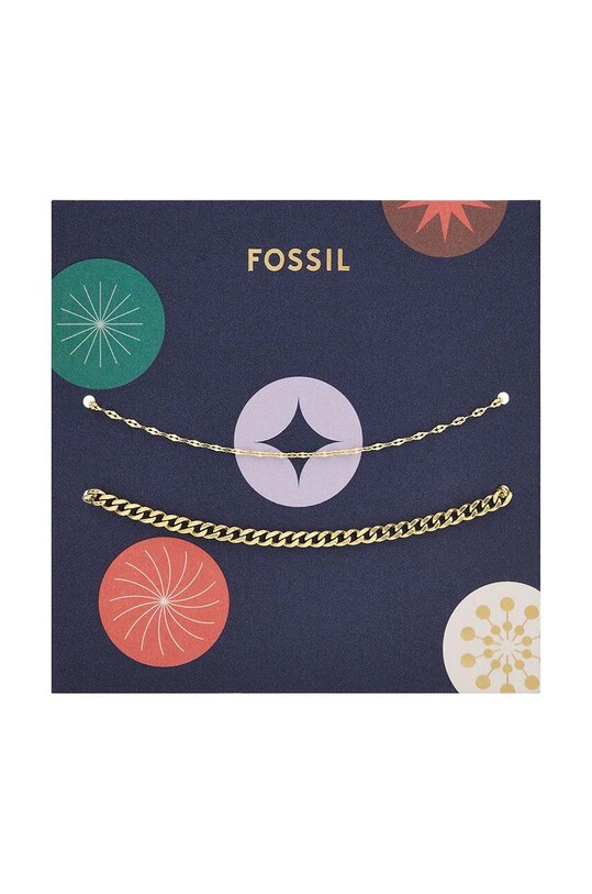 Браслети Fossil 2-pack JF04599SET золотий