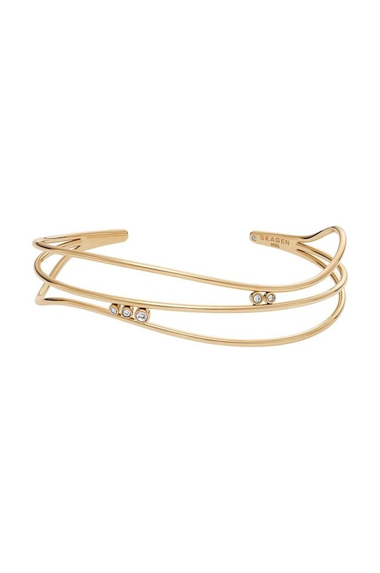 Náramek Skagen zirkonie zlatá SKJ1764710