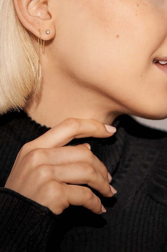 Accesorii Skagen cercei SKJS0037710 aur