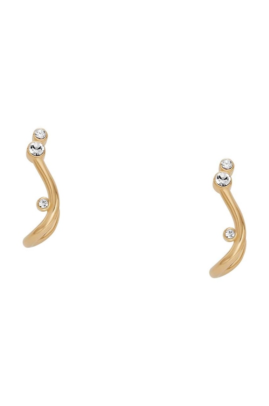 Skagen kolczyki cyrkonia złoty SKJ1760710