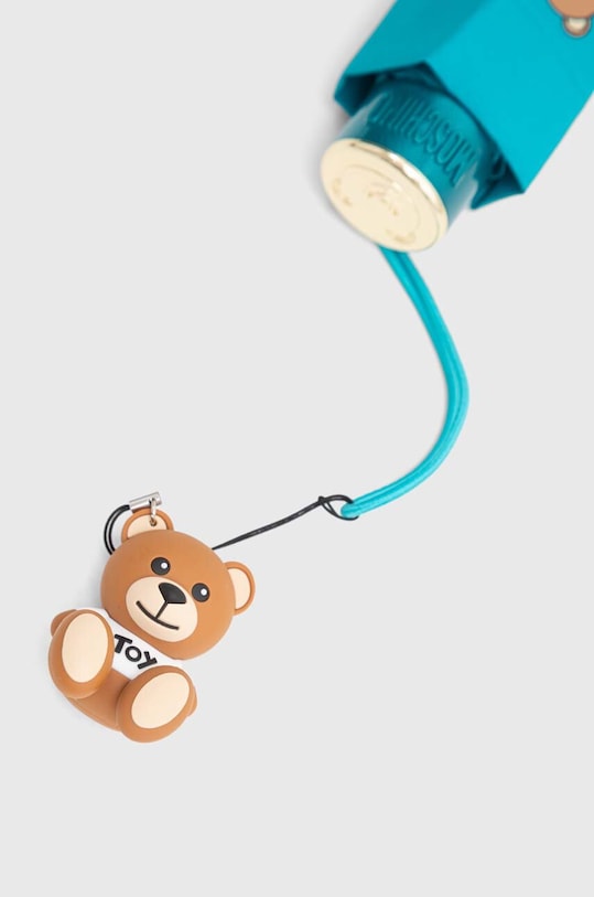 Deštník Moschino tyrkysová 8061.supermini