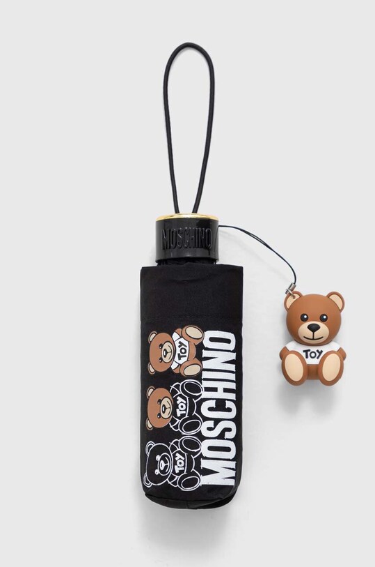 Moschino parasol 8061.supermini czarny AA00