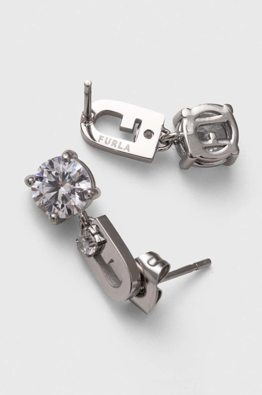 Σκουλαρίκια Furla FJ1003ETU ασημί AA00