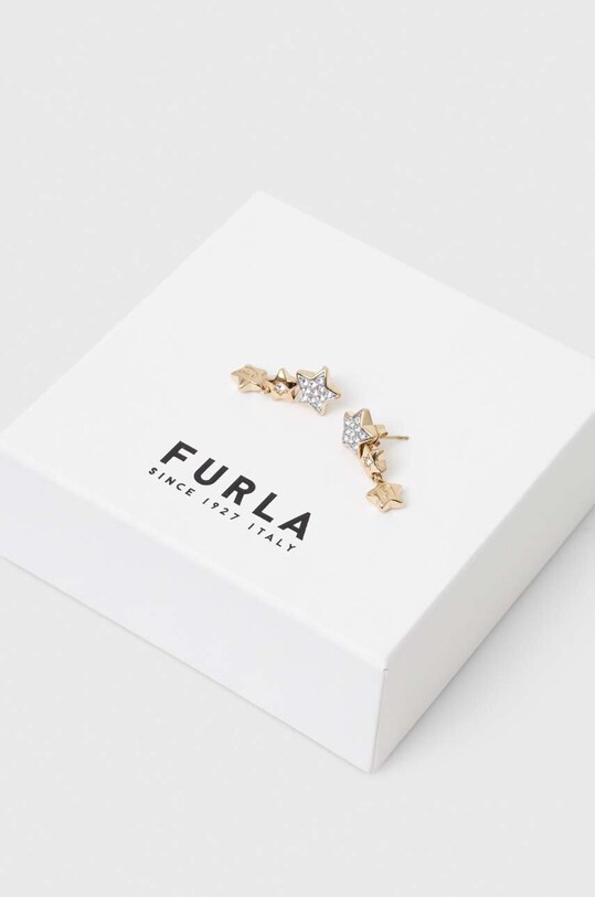 Náušnice Furla FJ6008ETU zlatá AA00