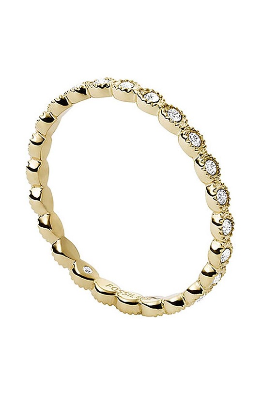 Δαχτυλίδι Fossil JF03749710 χρυσαφί AA00
