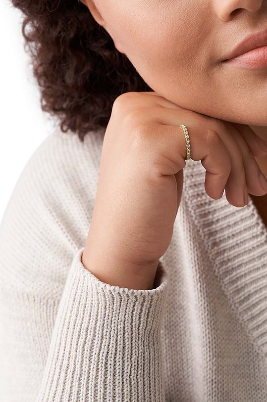 Αξεσουάρ Δαχτυλίδι Fossil JF03749710 χρυσαφί