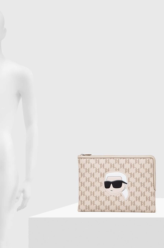Karl Lagerfeld laptop táska 240W3236 bézs