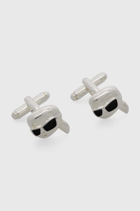 Karl Lagerfeld mandzsettagomb ezüst 240W3947